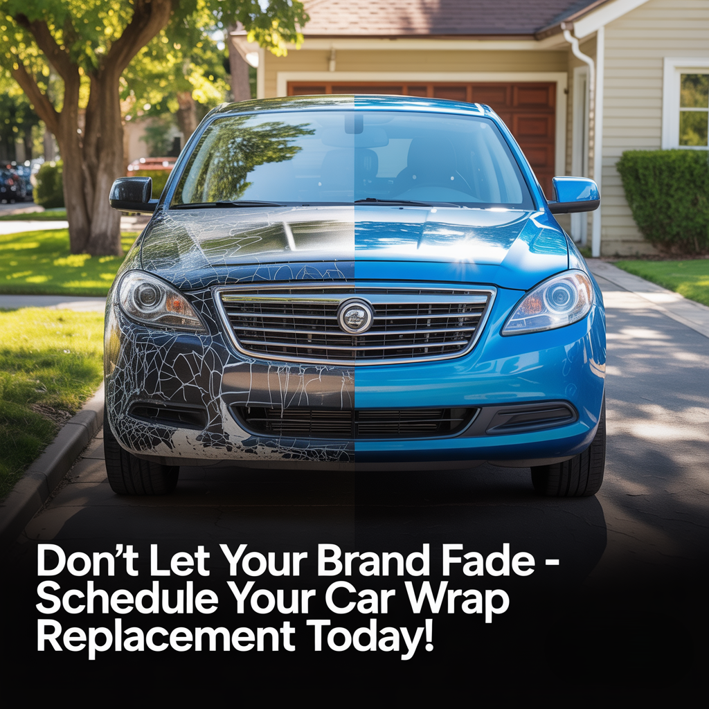 car wrap replacement
